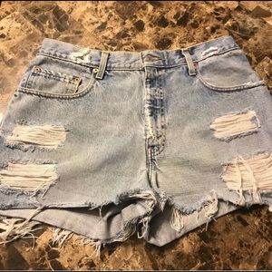 Levi cut off vintage shorts